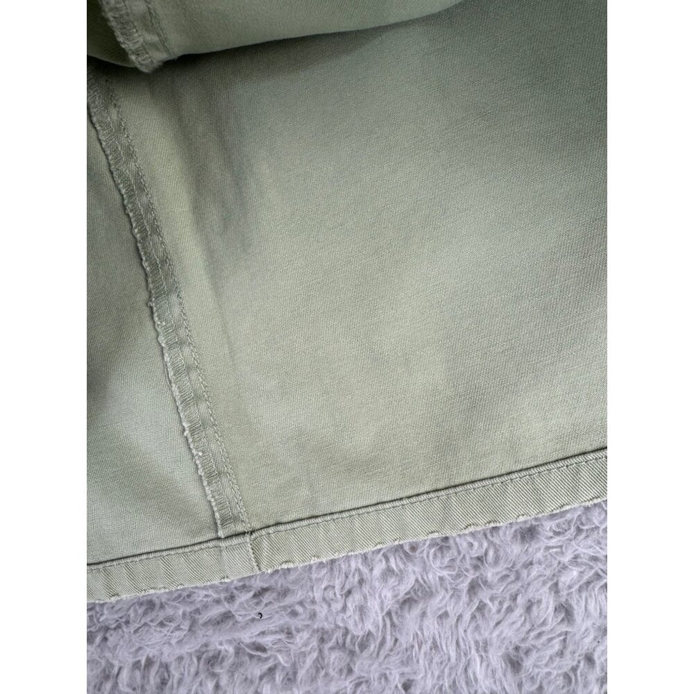 J.Crew Womens Small Sage Green Skirt With Floral Lining & Zipper Y2K NWT - Picture 8 of 10